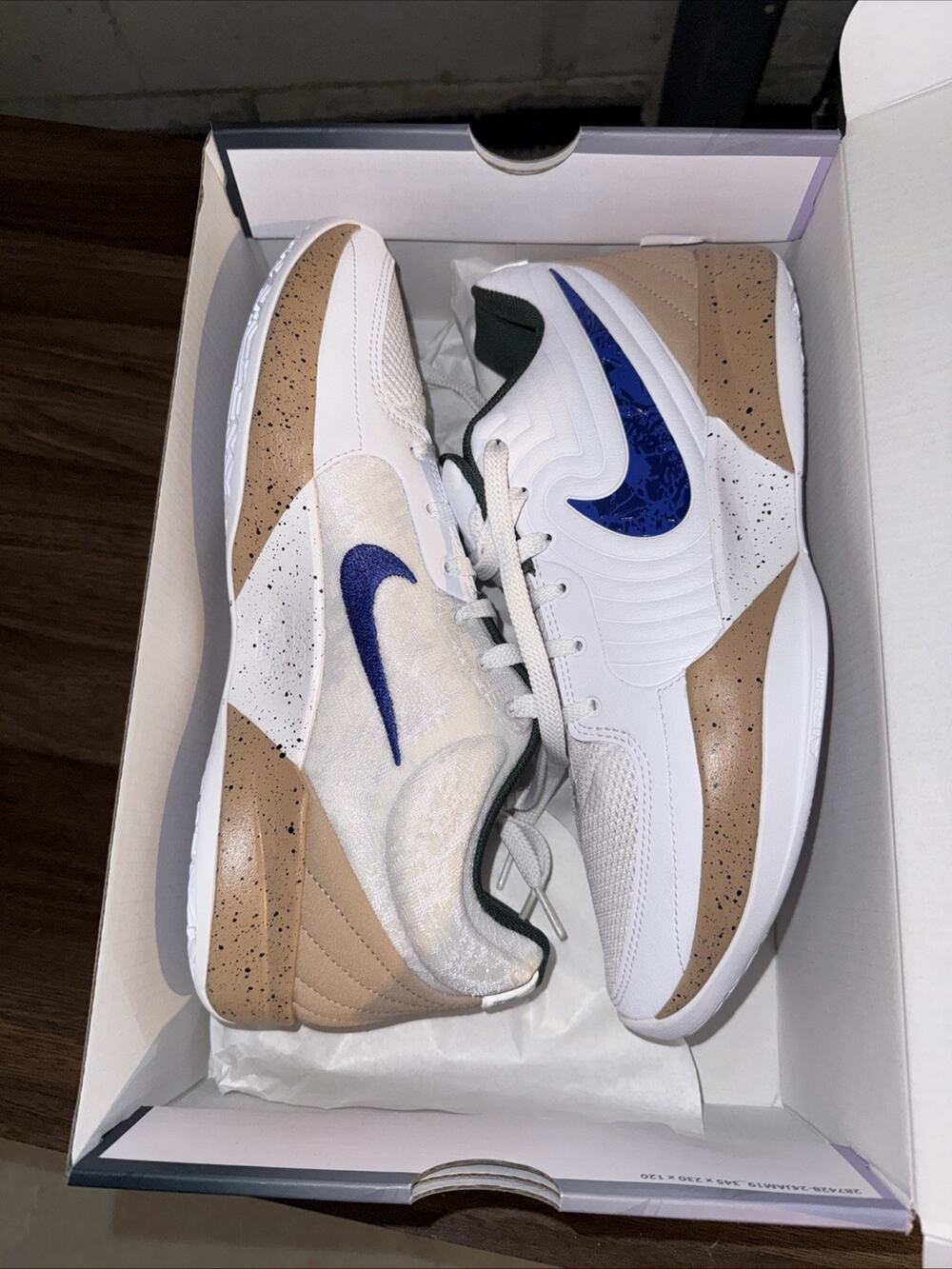 Nike Ja 2 White Astronomy Blue Hemp FD7328-101 Size 11